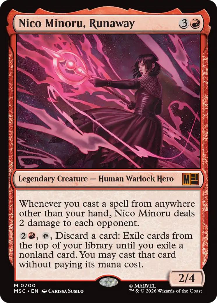 Nico Minoru, Runaway [Marvel Super Heroes Commander] | Tabernacle Games