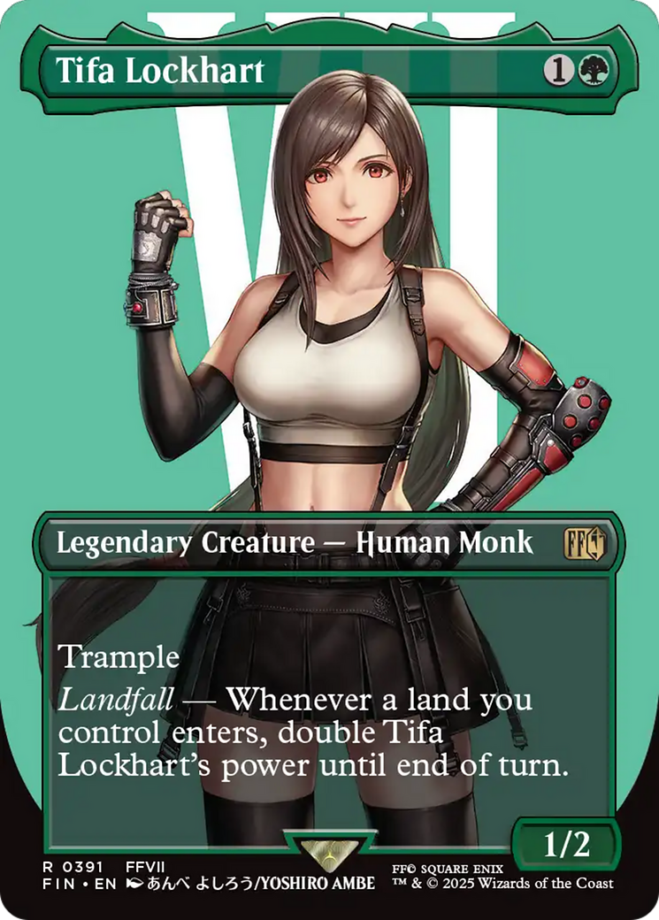 Tifa Lockhart (Borderless) [FINAL FANTASY] | Tabernacle Games