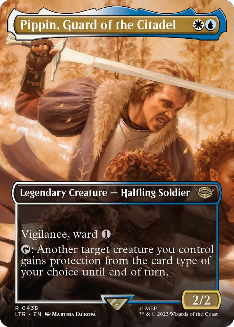 Pippin, Guard of the Citadel (Borderless Alternate Art) [The Lord of the Rings: Tales of Middle-Earth] | Tabernacle Games