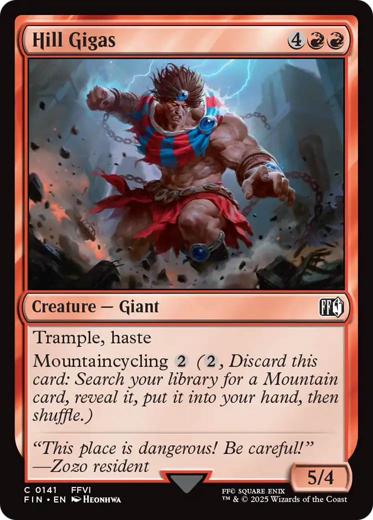 Hill Gigas [FINAL FANTASY] | Tabernacle Games