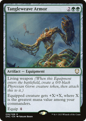 Tangleweave Armor [Phyrexia: All Will Be One Commander] | Tabernacle Games