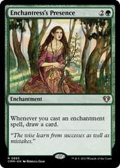 Enchantress's Presence [Commander Masters] | Tabernacle Games