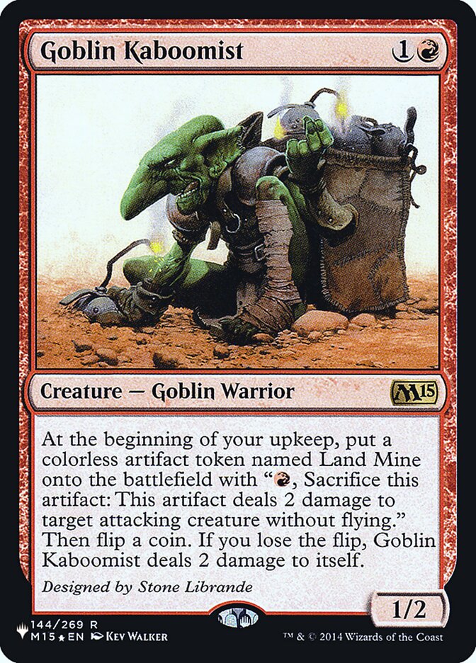Goblin Kaboomist [Secret Lair: Heads I Win, Tails You Lose] | Tabernacle Games