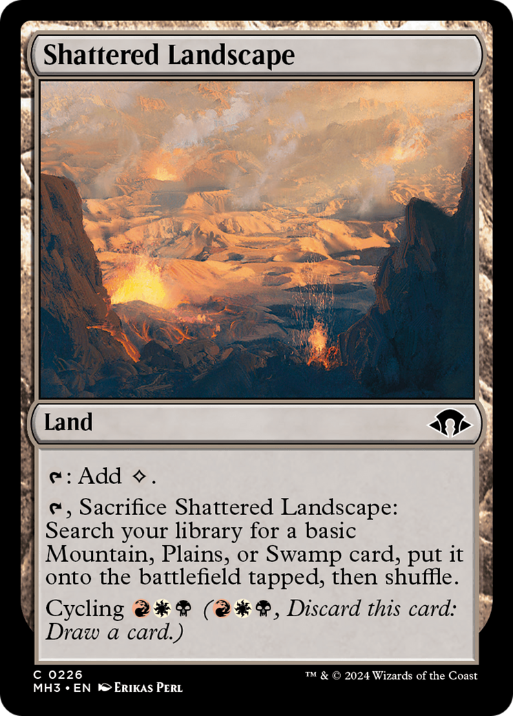 Shattered Landscape [Modern Horizons 3] | Tabernacle Games