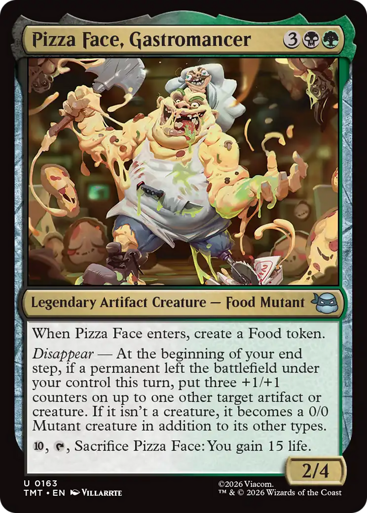 Pizza Face, Gastromancer [Teenage Mutant Ninja Turtles] | Tabernacle Games