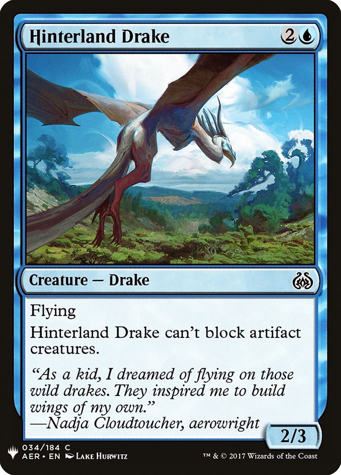 Hinterland Drake [Mystery Booster] | Tabernacle Games
