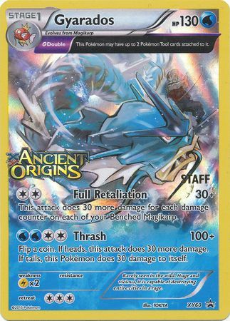 Gyarados (XY60) (Staff) [XY: Black Star Promos] | Tabernacle Games