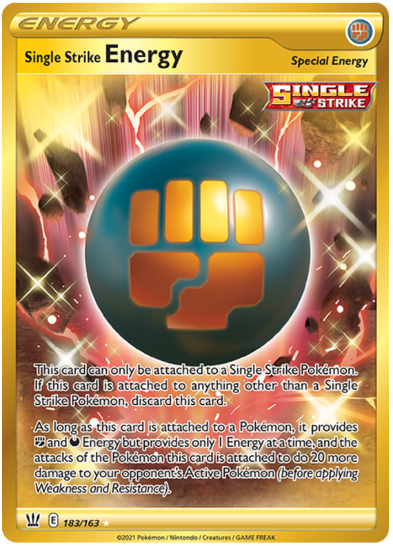 Single Strike Energy (183/163) [Sword & Shield: Battle Styles] | Tabernacle Games