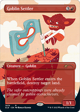 Goblin Settler (Borderless) [Secret Lair Drop Series] | Tabernacle Games