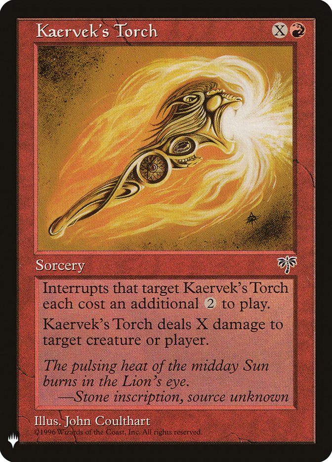 Kaervek's Torch [Mystery Booster] | Tabernacle Games