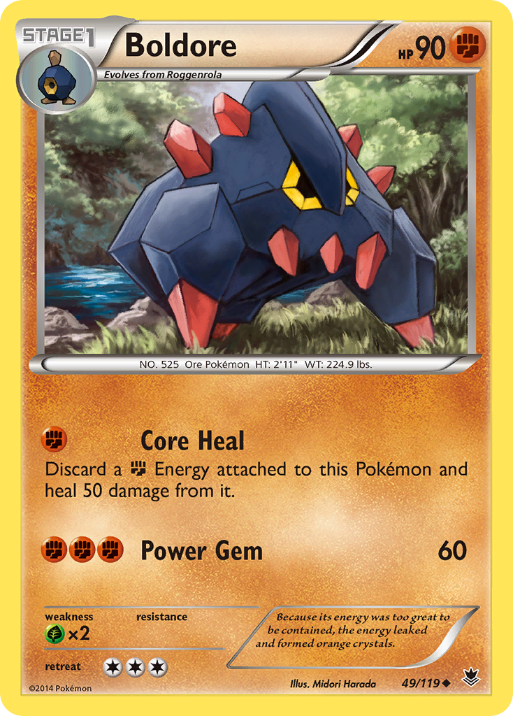 Boldore (49/119) [XY: Phantom Forces] | Tabernacle Games