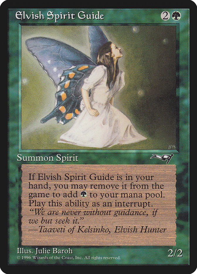 Elvish Spirit Guide [Alliances] | Tabernacle Games