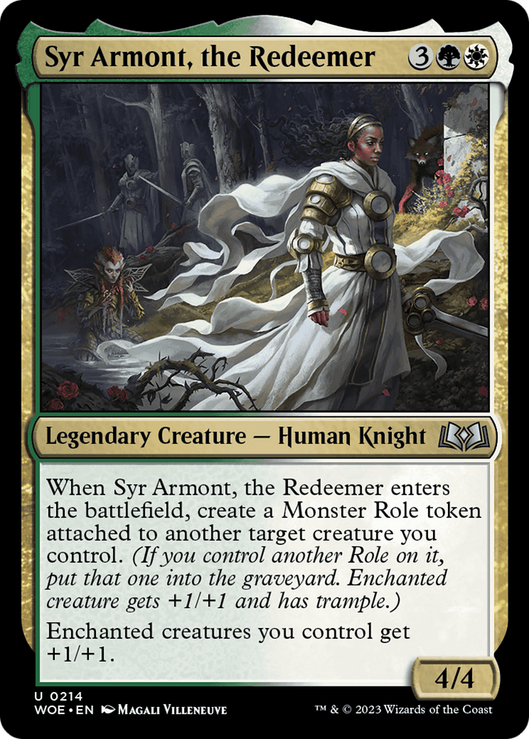 Syr Armont, the Redeemer [Wilds of Eldraine] | Tabernacle Games