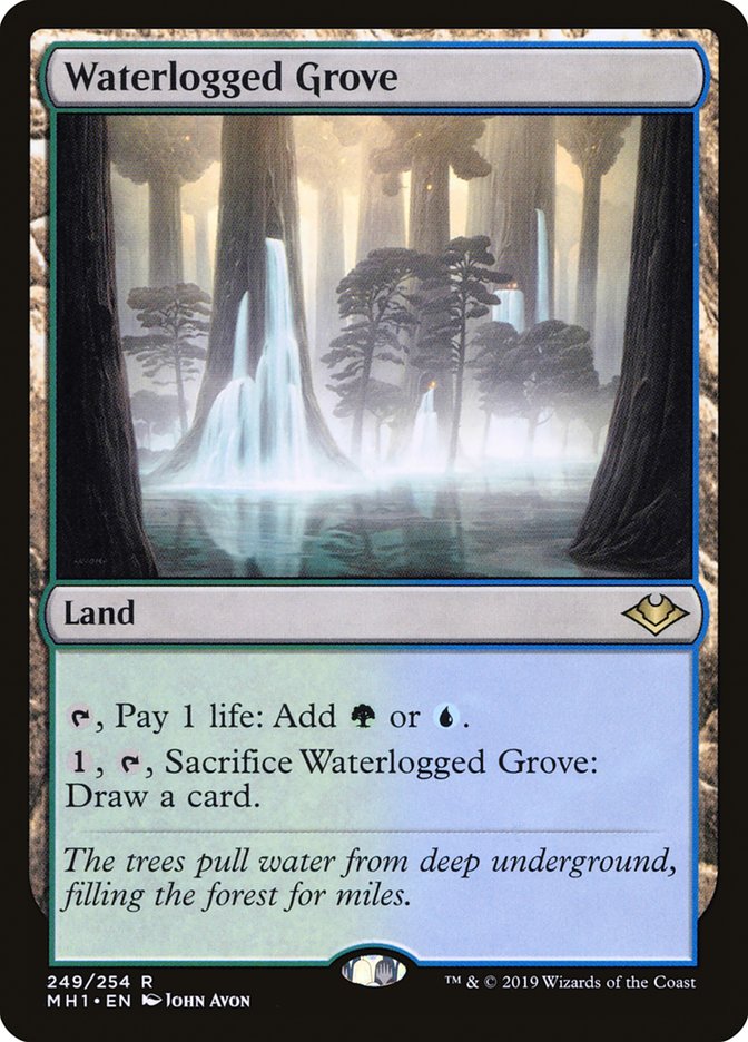Waterlogged Grove [Modern Horizons] | Tabernacle Games