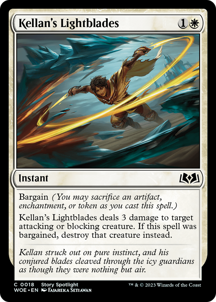 Kellan's Lightblades [Wilds of Eldraine] | Tabernacle Games