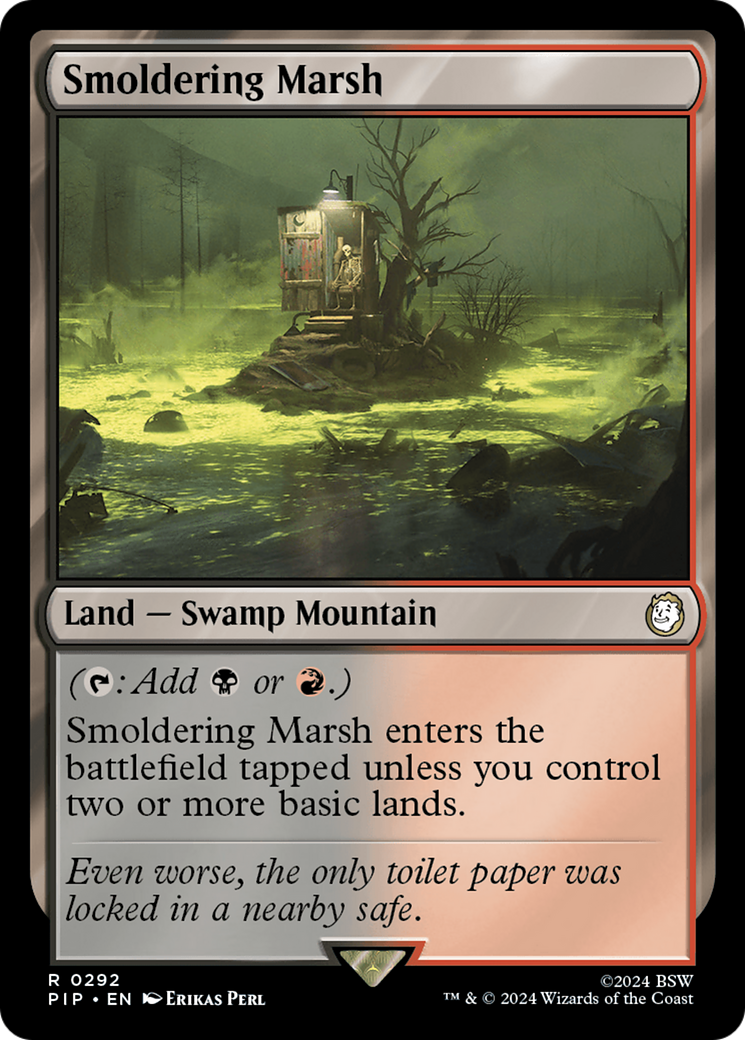 Smoldering Marsh [Fallout] | Tabernacle Games