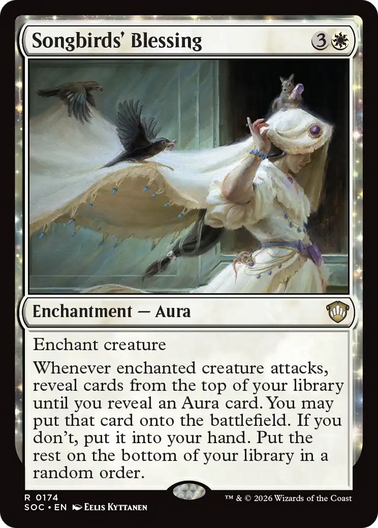 Songbirds' Blessing [Secrets of Strixhaven Commander] | Tabernacle Games