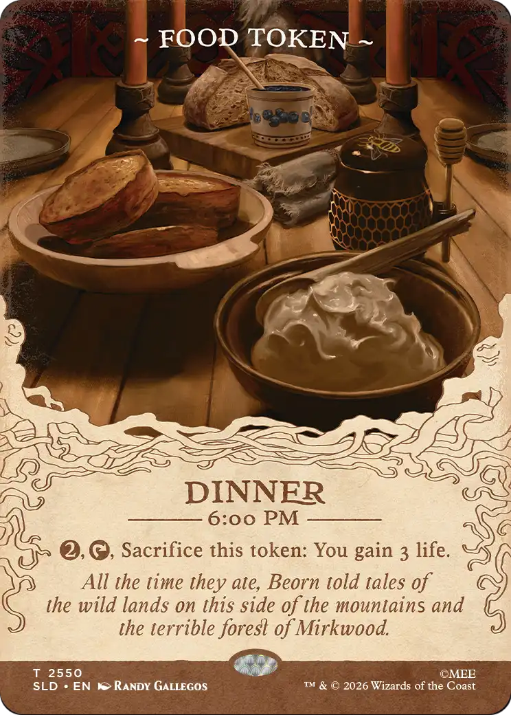Food Token (2550) [Secret Lair Drop Series] | Tabernacle Games