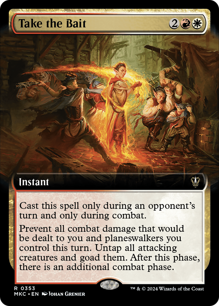 Take the Bait (Extended Art) [Murders at Karlov Manor Commander] | Tabernacle Games