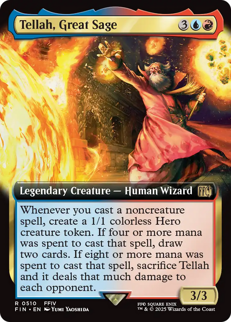 Tellah, Great Sage (Extended Art) [FINAL FANTASY] | Tabernacle Games