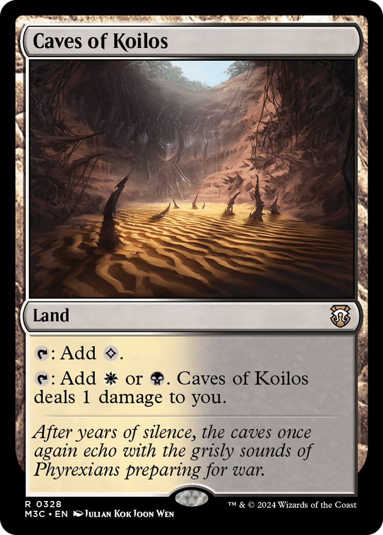 Caves of Koilos (Ripple Foil) [Modern Horizons 3 Commander] | Tabernacle Games