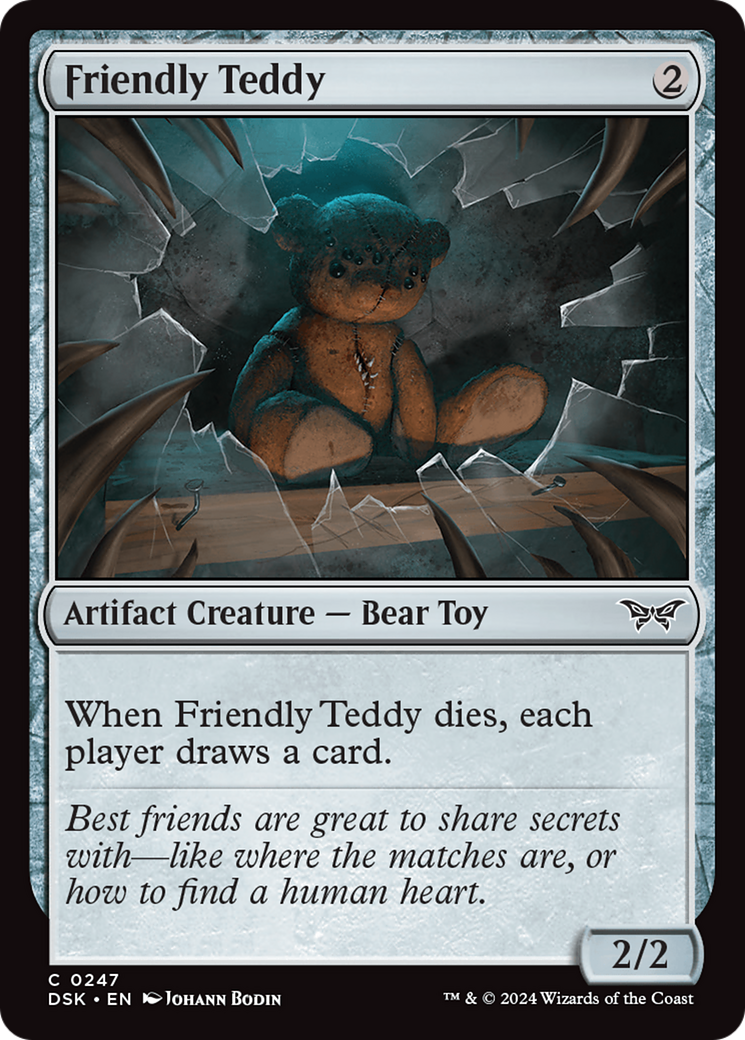 Friendly Teddy [Duskmourn: House of Horror] | Tabernacle Games