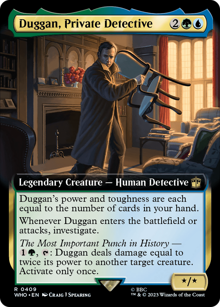 Duggan, Private Detective (Extended Art) [Doctor Who] | Tabernacle Games