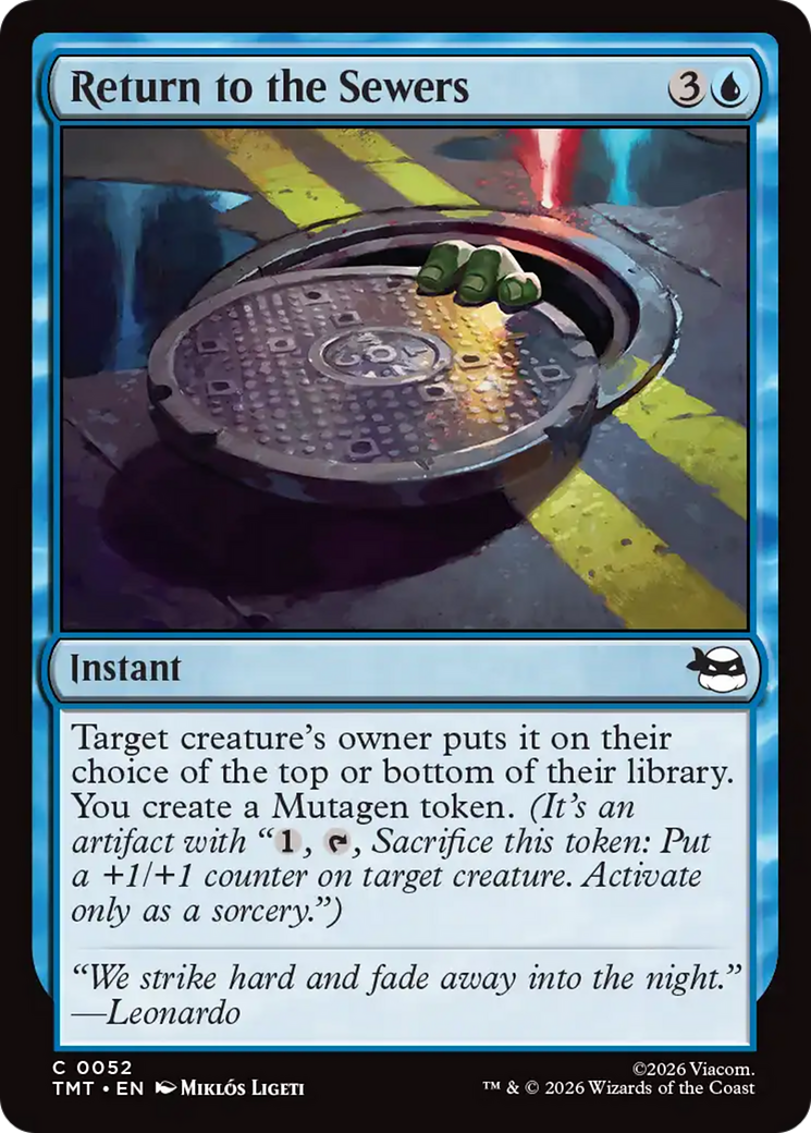 Return to the Sewers [Teenage Mutant Ninja Turtles] | Tabernacle Games