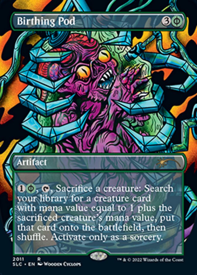 Birthing Pod (Borderless Alternate Art) [Secret Lair Countdown Kit] | Tabernacle Games