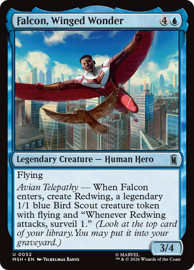 Falcon, Winged Wonder [Marvel Super Heroes] | Tabernacle Games