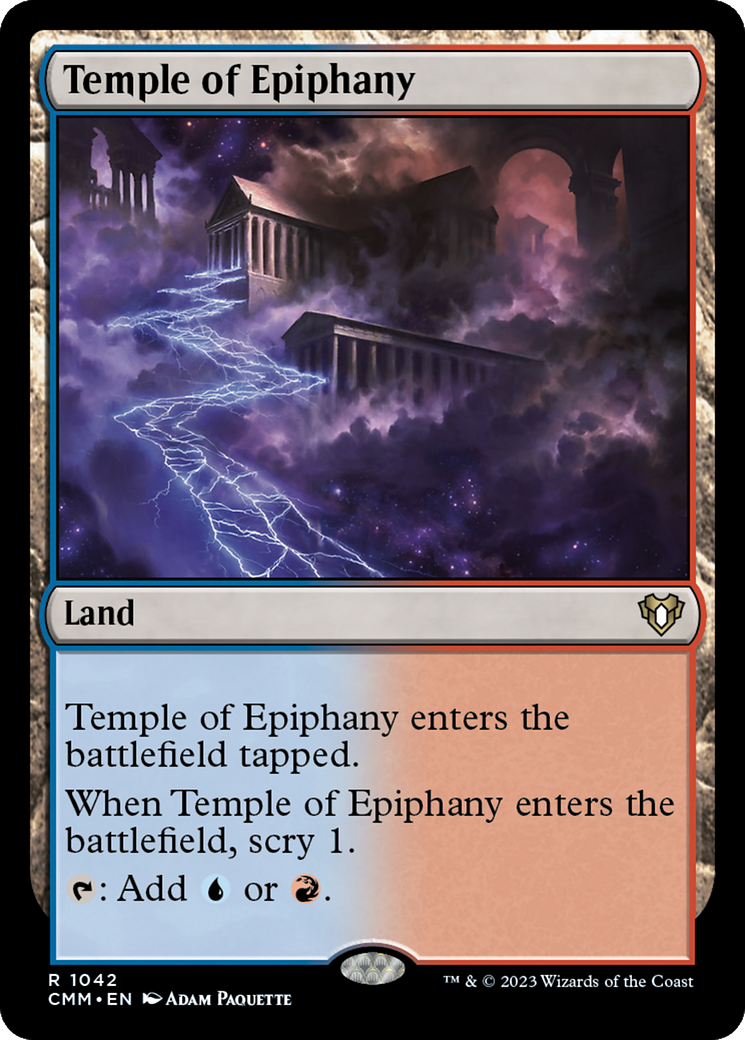 Temple of Epiphany [Commander Masters] | Tabernacle Games