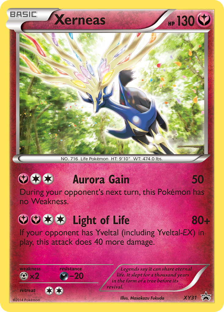 Xerneas (XY31) [XY: Black Star Promos] | Tabernacle Games