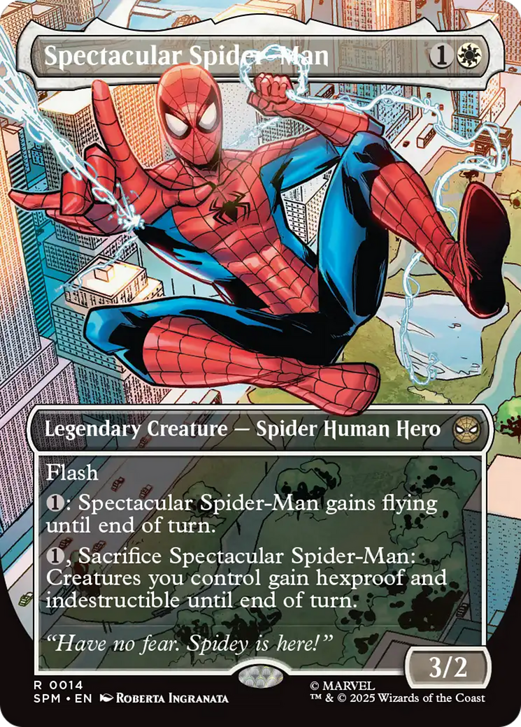 Spectacular Spider-Man (Borderless) [Marvel's Spider-Man] | Tabernacle Games