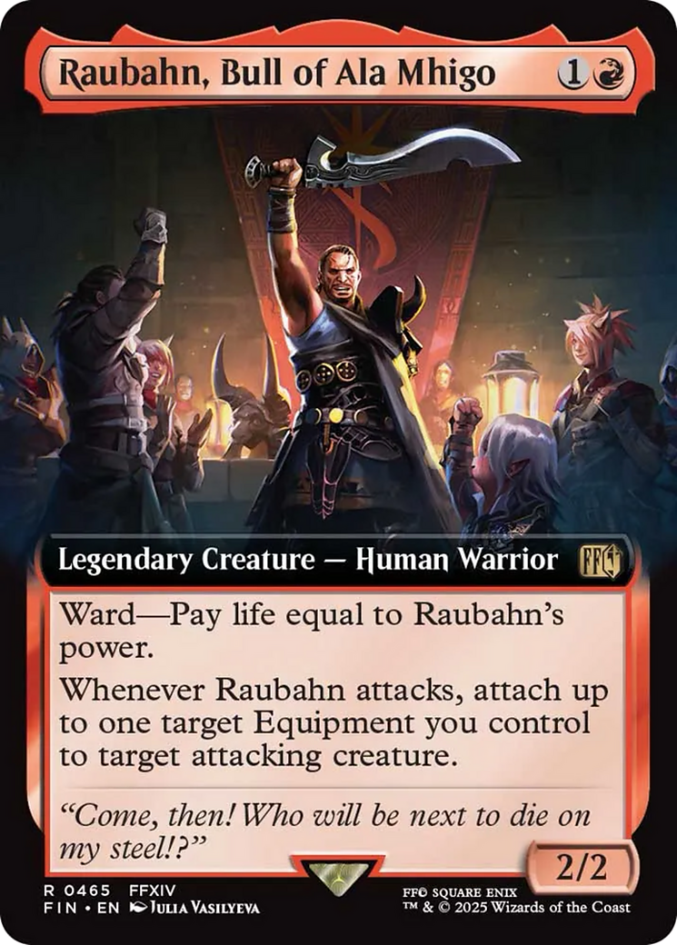 Raubahn, Bull of Ala Mhigo (Extended Art) [FINAL FANTASY] | Tabernacle Games