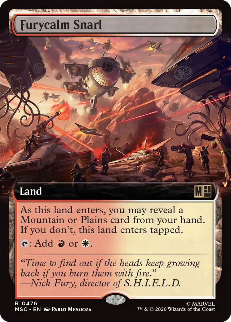 Furycalm Snarl (Extended Art) [Marvel Super Heroes Commander] | Tabernacle Games