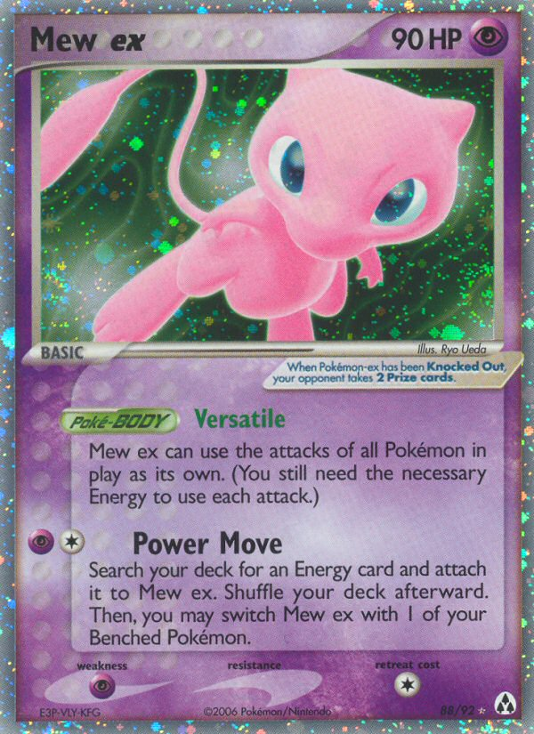 Mew ex (88/92) [EX: Legend Maker] | Tabernacle Games
