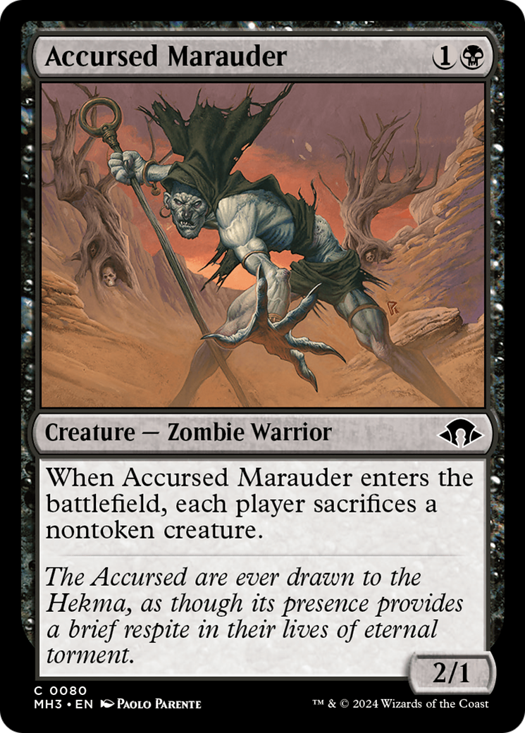 Accursed Marauder [Modern Horizons 3] | Tabernacle Games