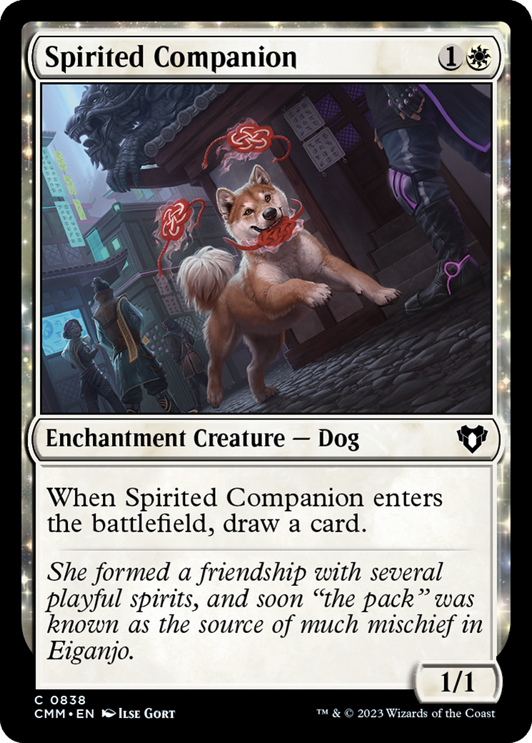 Spirited Companion [Commander Masters] | Tabernacle Games