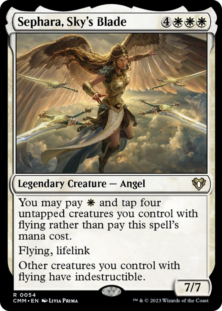 Sephara, Sky's Blade [Commander Masters] | Tabernacle Games