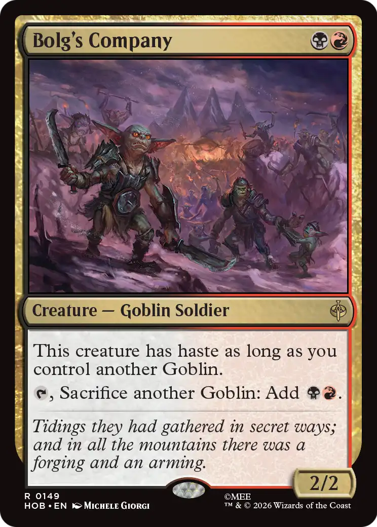 Bolg's Company [The Hobbit] | Tabernacle Games