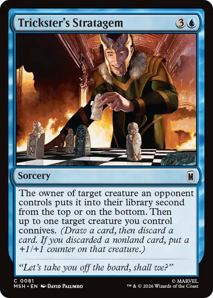 Trickster's Stratagem [Marvel Super Heroes] | Tabernacle Games