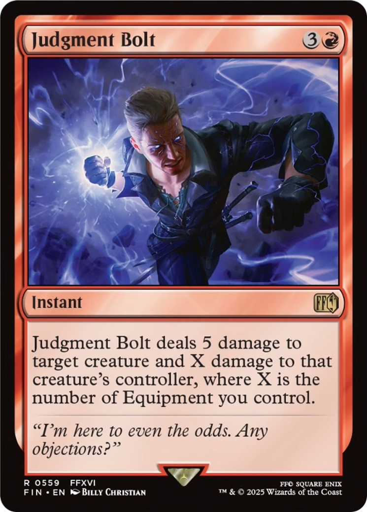 Judgment Bolt [FINAL FANTASY] | Tabernacle Games