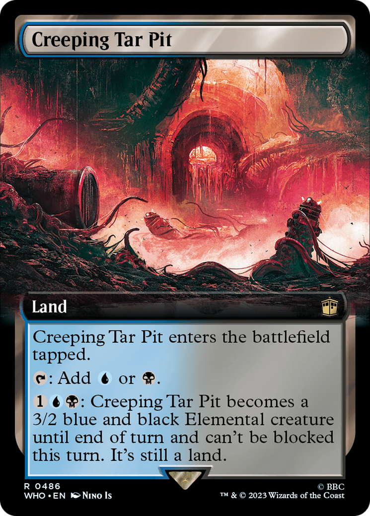 Creeping Tar Pit (Extended Art) [Doctor Who] | Tabernacle Games
