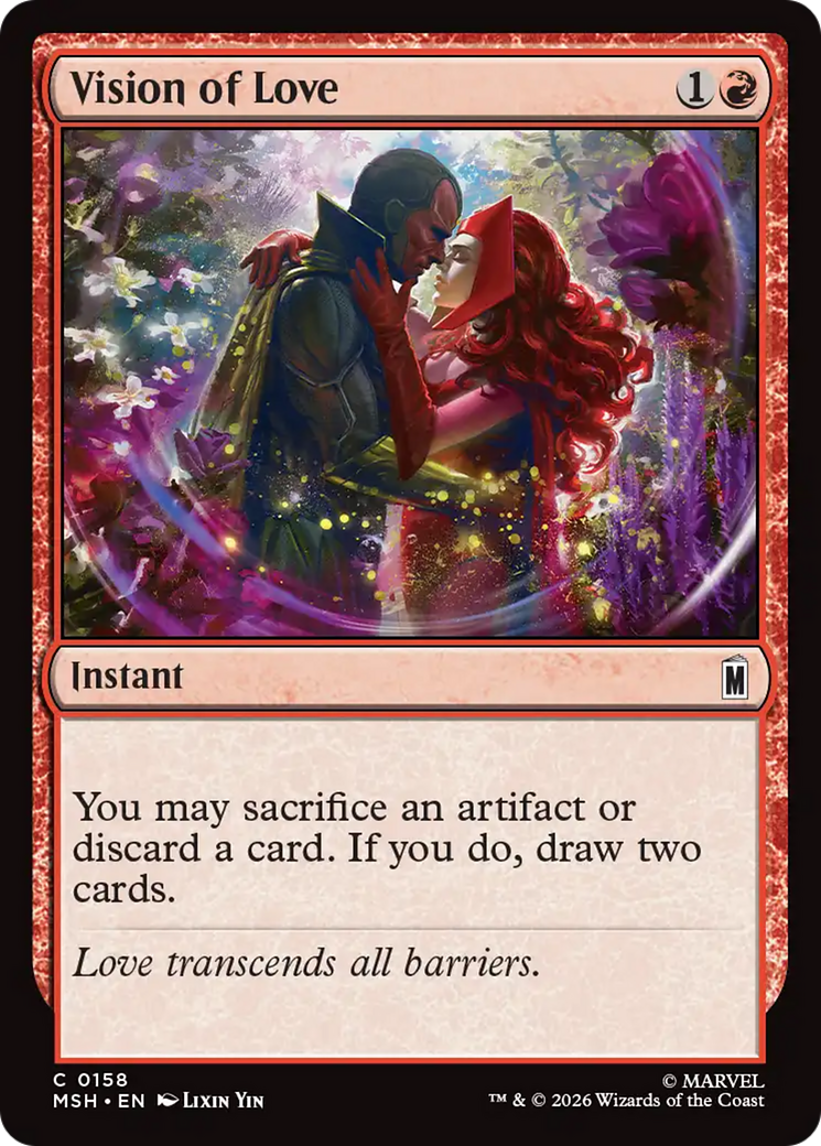 Vision of Love [Marvel Super Heroes] | Tabernacle Games