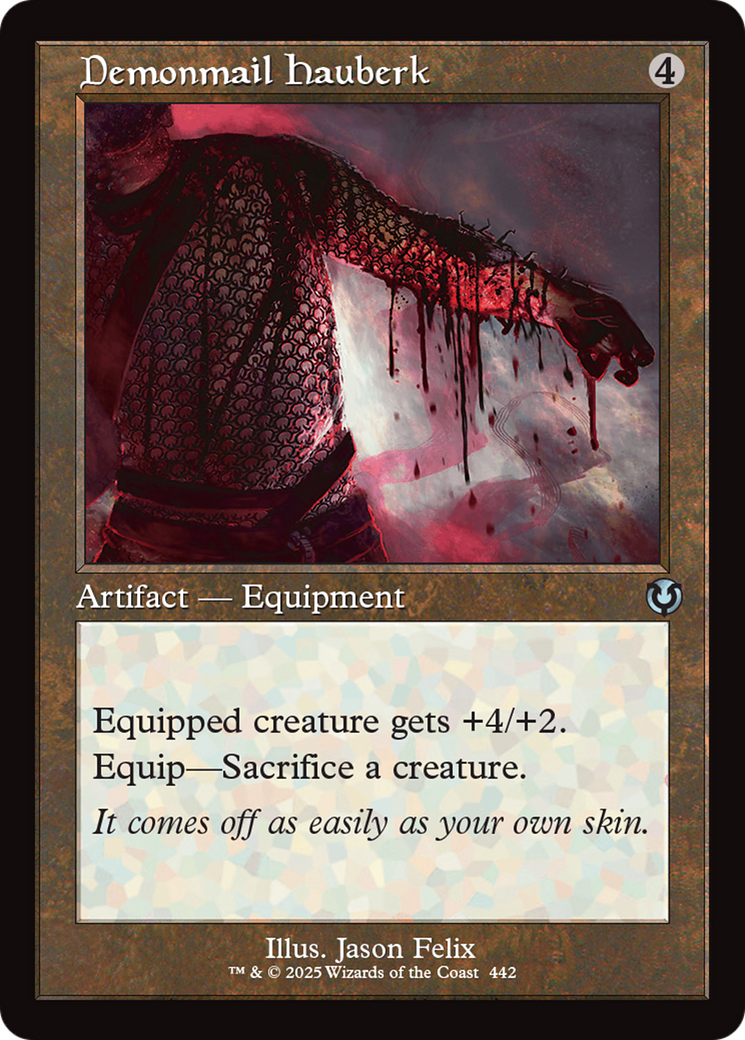 Demonmail Hauberk (Retro Frame) [Innistrad Remastered] | Tabernacle Games