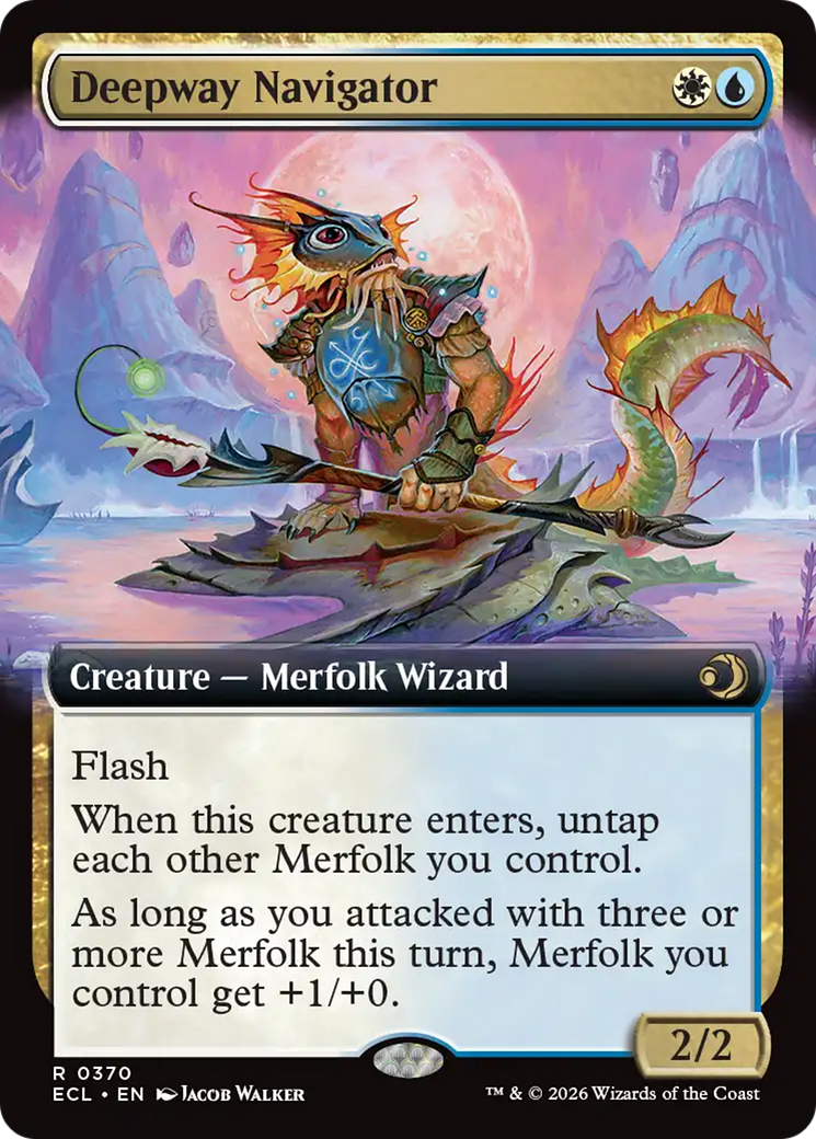 Deepway Navigator (Extended Art) [Lorwyn Eclipsed] | Tabernacle Games