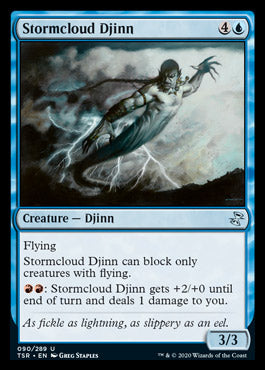 Stormcloud Djinn [Time Spiral Remastered] | Tabernacle Games