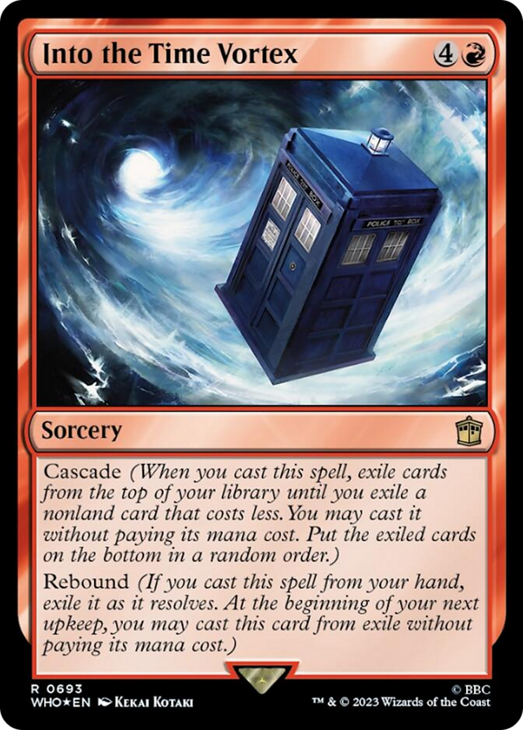 Into the Time Vortex (Surge Foil) [Doctor Who] | Tabernacle Games