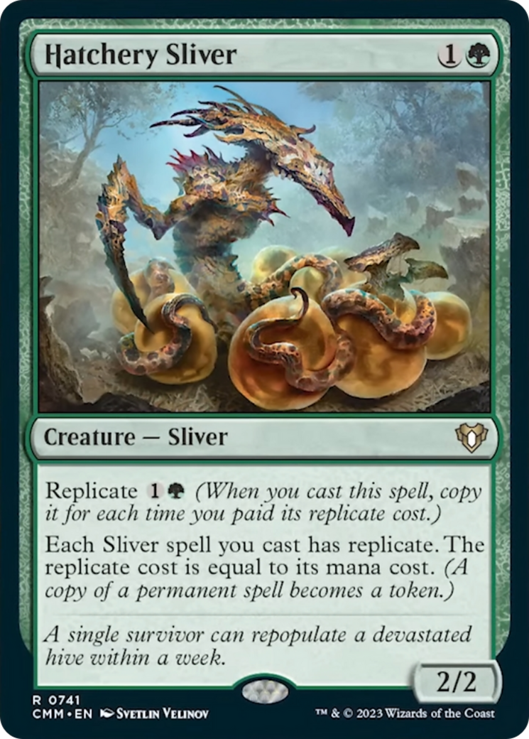 Hatchery Sliver [Commander Masters] | Tabernacle Games