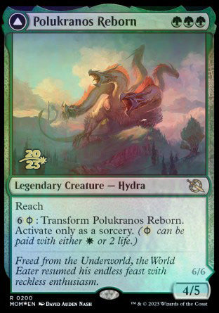 Polukranos Reborn // Polukranos, Engine of Ruin [March of the Machine Prerelease Promos] | Tabernacle Games